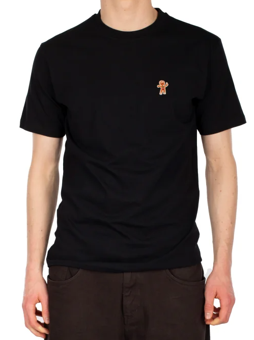 Cookieman Emb Tee - Black