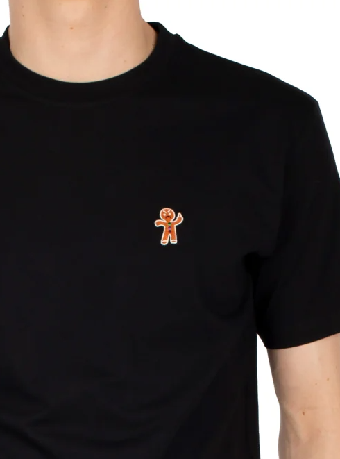 Cookieman Emb Tee - Black