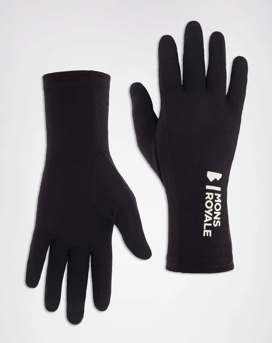 Olympus Merino Glove Liners - Black