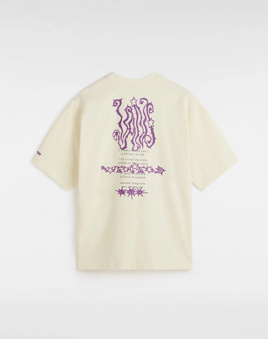 Skate difficult to love T-Shirt - White