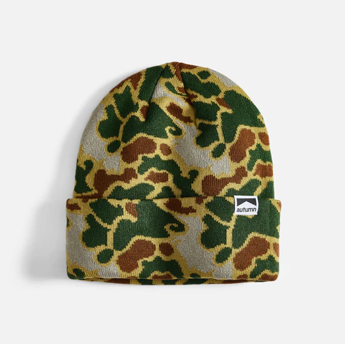 Duck Camo Beanie - Fir