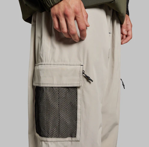 Cargo Pant - Natural/White