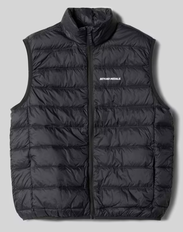 Packable Down Vest - Black