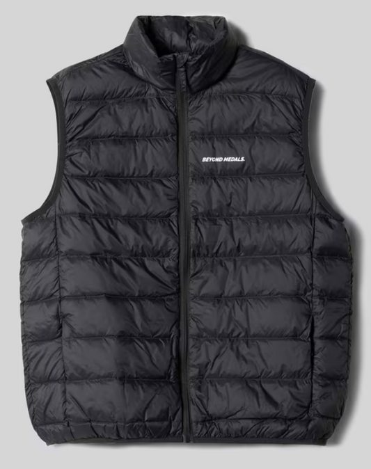 Packable Down Vest - Black