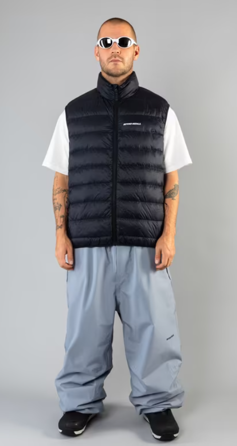 Packable Down Vest - Black