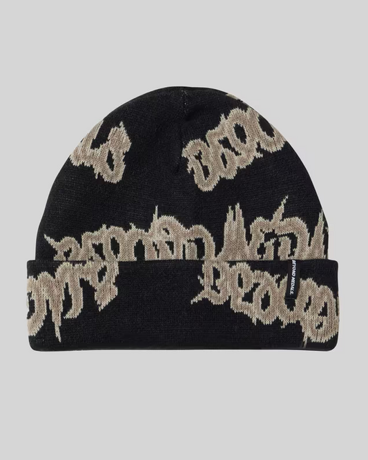 90s Spike Beanie - Black