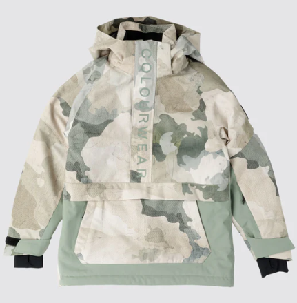 Kids Signature Anorak - Water Camo