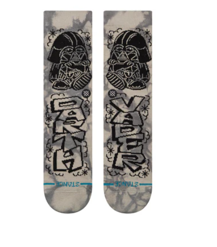 DJ Darth  Crew Sock - Black