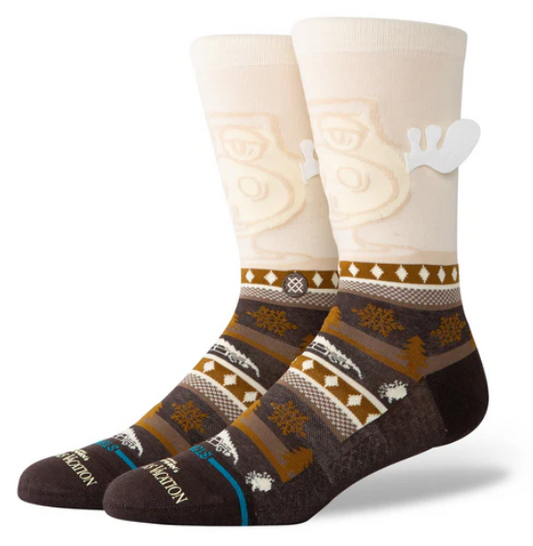 Stance Have Some Eggnog Crew  - Darkbrown