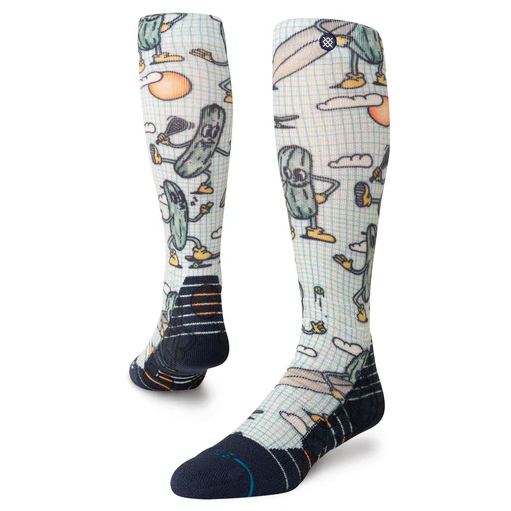 Feeling Pickled Mid Poly Snow Sock - Multi