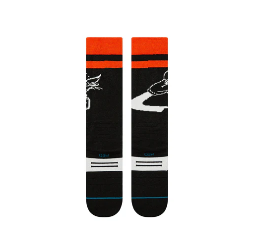 Jill Perkins Over The Calf Snow Sock - Black