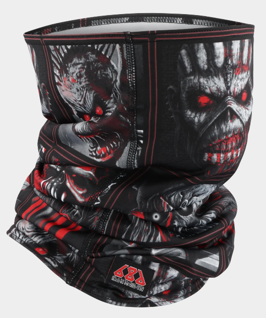 Double Layer Face Warmer - Iron Maiden