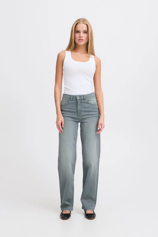 IHTWIGGY Jeans - Light Grey