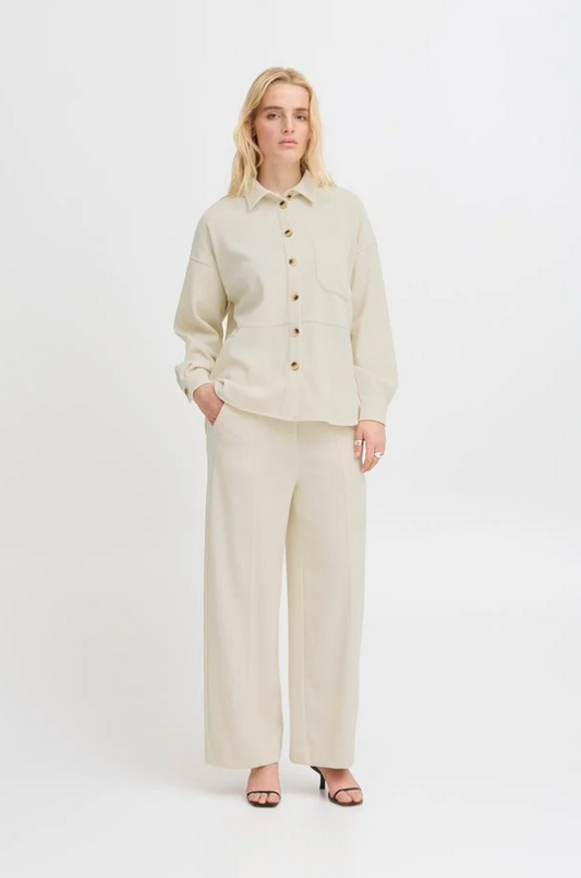 IHKATE Casual Pant Corduroy - Almond Milk