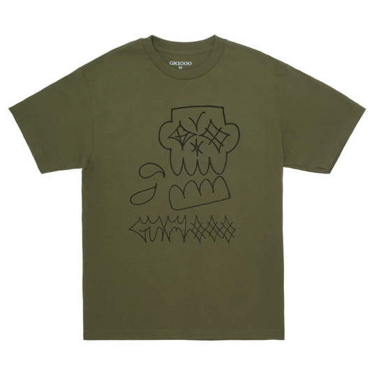 Encino Tee - Military Green