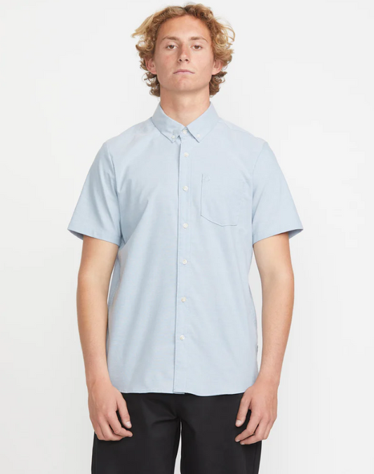 Everett Oxford Shirt - Wrecked Indigo