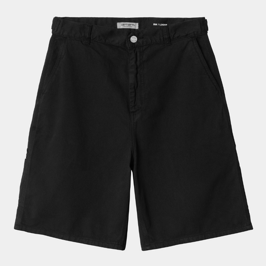 W' Drewe Short - Black rinsed