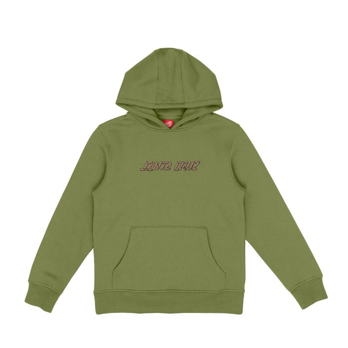 Youth Screaming Grizzly Hood - Iguana
