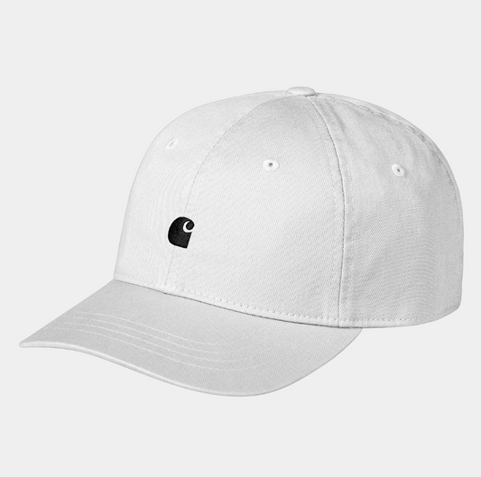 Madison Logo Cap - White/Black