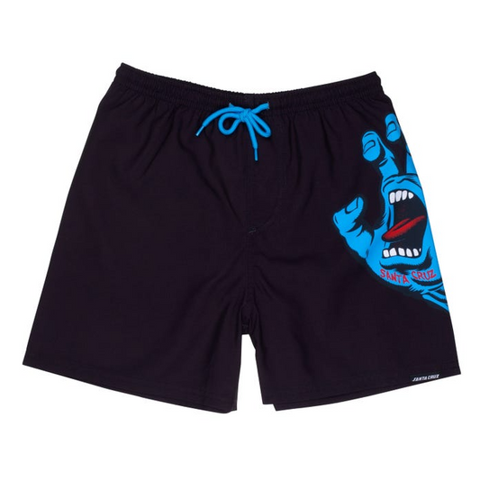 Youth Screaming Hand Swimshorts - Black