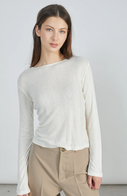 Shirt aus Viskose-Mix - White