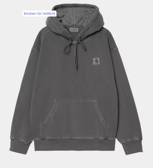 Hooded Nelson Sweater - Graphite