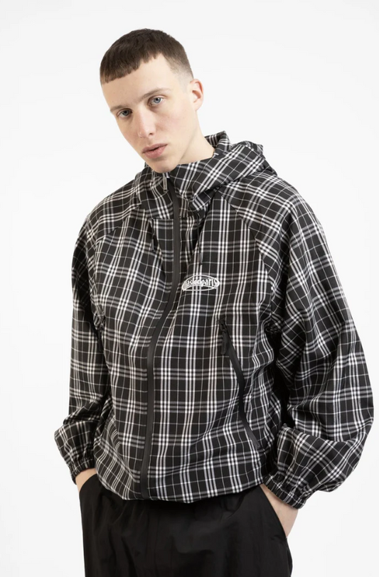 Windbreaker Yard Tartan - White/Black