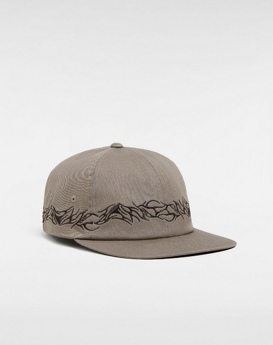 Tribal Snapback Cap - Walnut