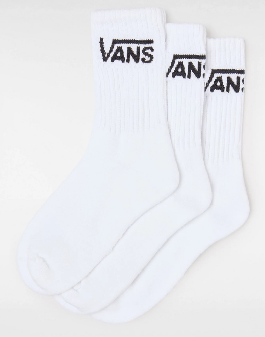 Classic Crew Socken (3 Paar) - White