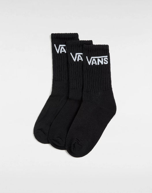 Classic Crew Socken (3 Paar) - Black