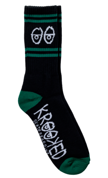 Eyes EMB Socks - Green