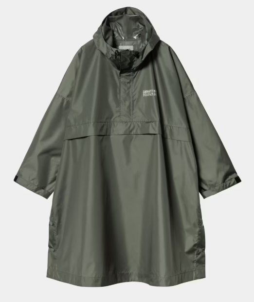 Rain Poncho - Packable - Green