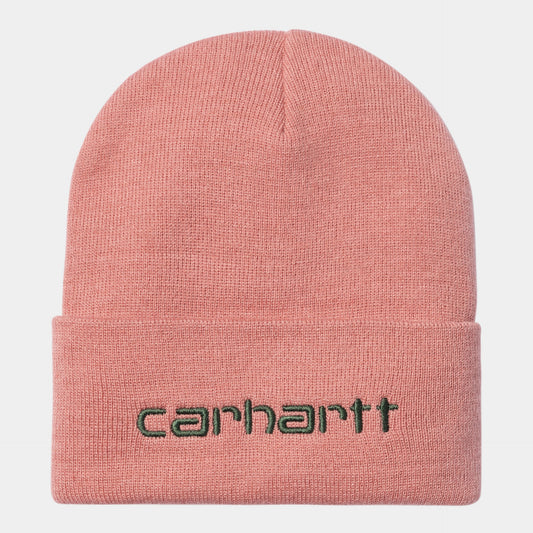 Script Beanie - Dusty Rose/ Sycamore Tree