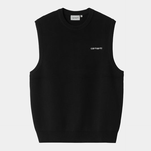 Cript Sweat Vest -Black