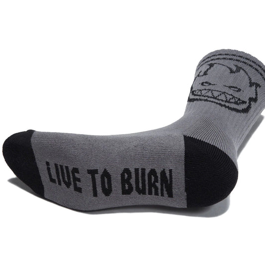 Bighead Socks CHARCOAL/BLK