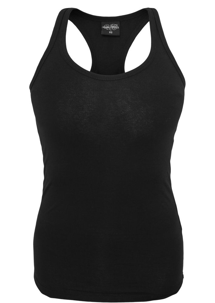 Ladies Jersey Tanktop - Black