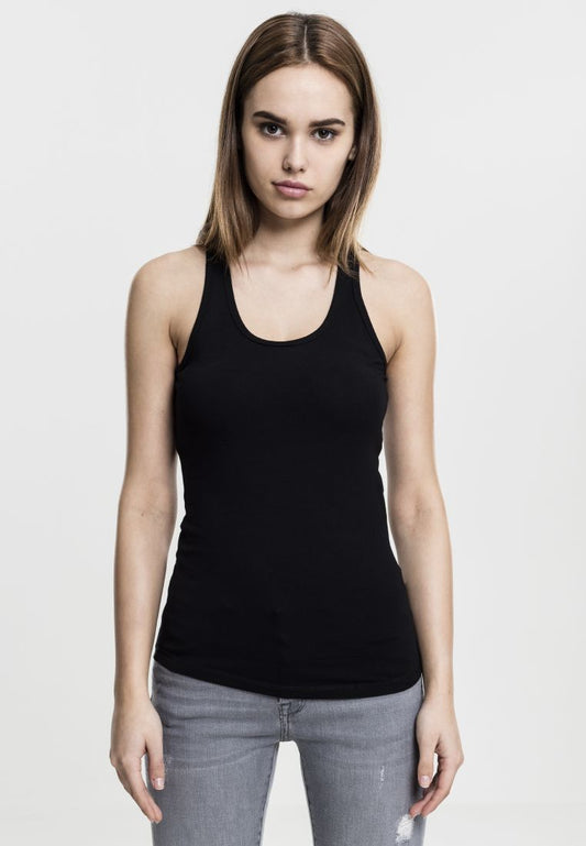Ladies Jersey Tanktop - Black