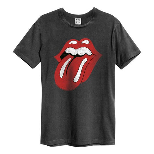 The Rolling Stones Tongue Era T-Shirt - charcoal