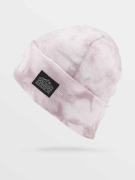 TYE DIE BEANIE - HAZY PINK