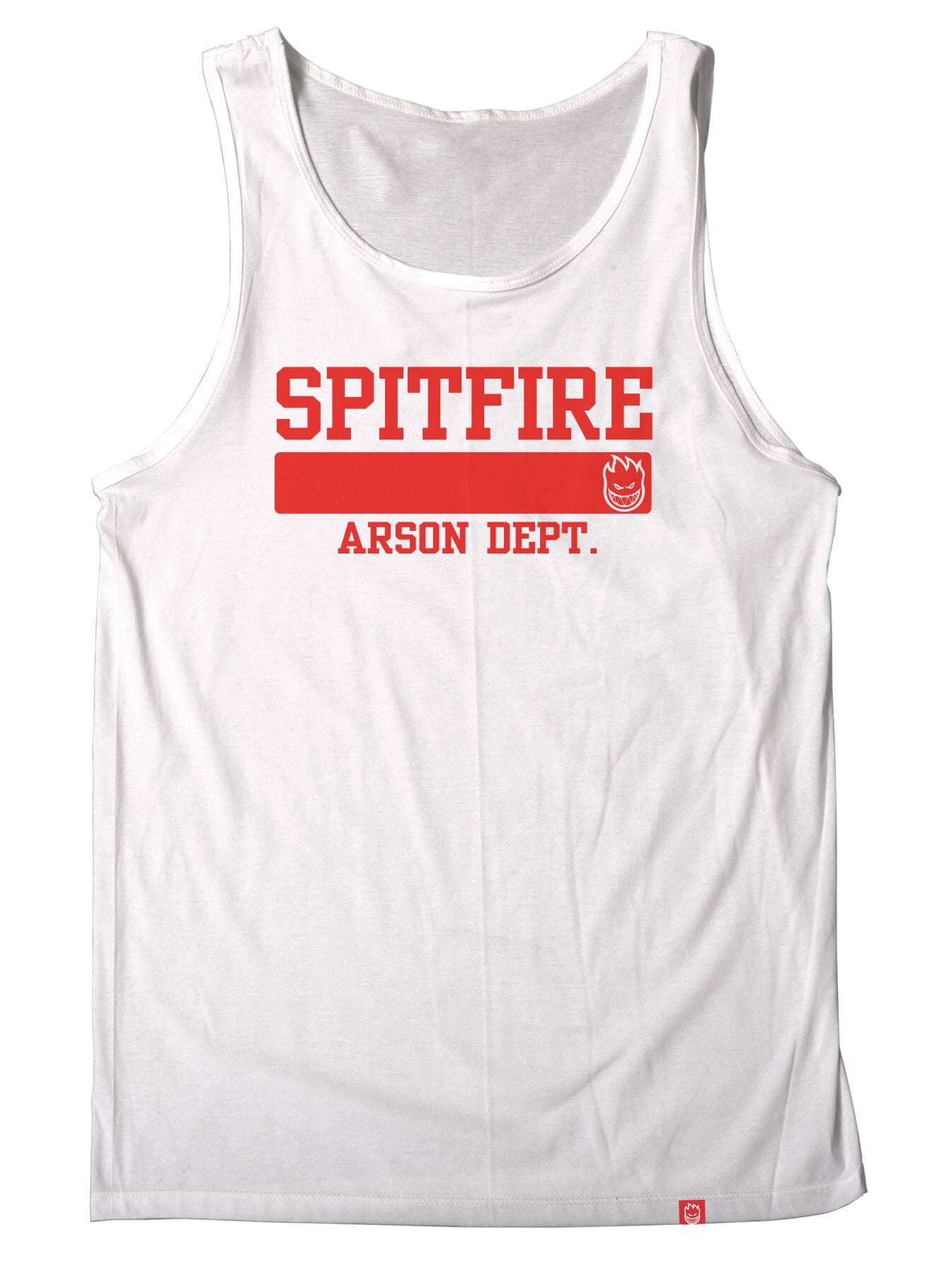 Arson Dept. Tank - White/Red