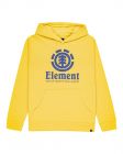 Vertical Hoodie Youth- Yellow