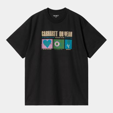 S/S Oh Yeah T-Shirt - Black