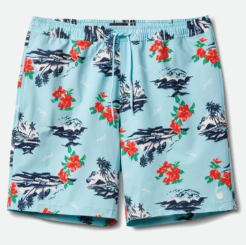 Voyage Short 18 - Canal Blue