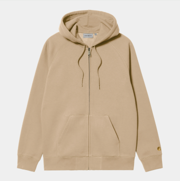 Hooded Chase Jacket - sable/gold