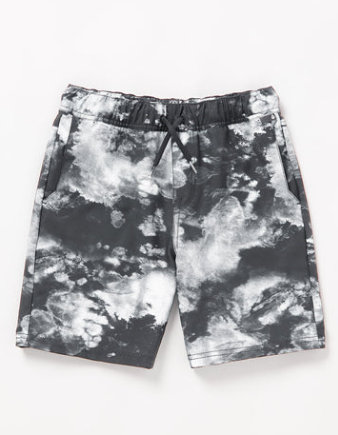 Asphalt Beach Hybrid Shorts - Black White