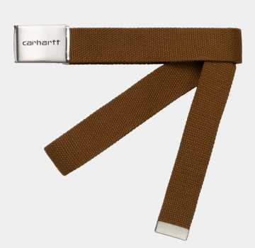 Clip Belt Chrome - hamilton brown