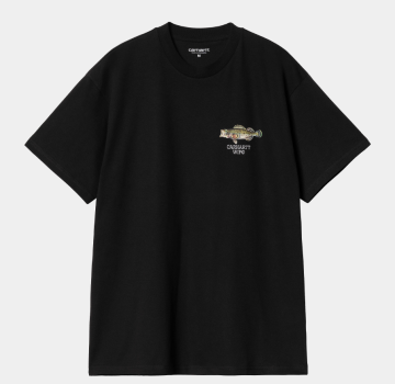 S/S Fish T-Shirt - black