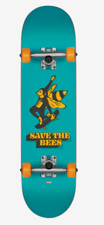 Kids Save The Bees Mid - Blue - 7.6"