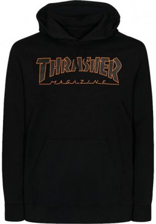 Thrasher Outlined- Black