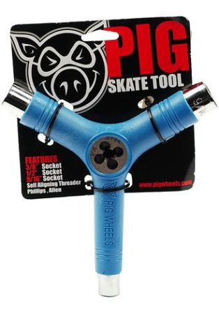 Pig Tool mit Gewindeschneider - Blue